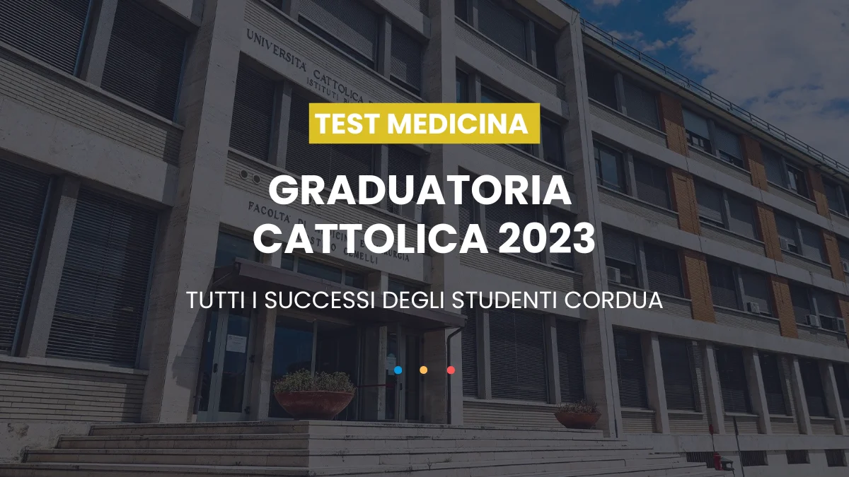 graduatoria cattolica 2023 cordua