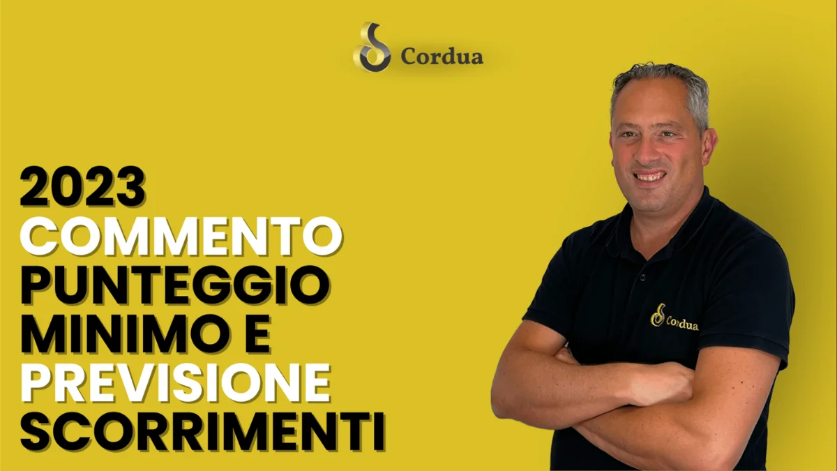 Punteggio minimo medicina 2023 cordua
