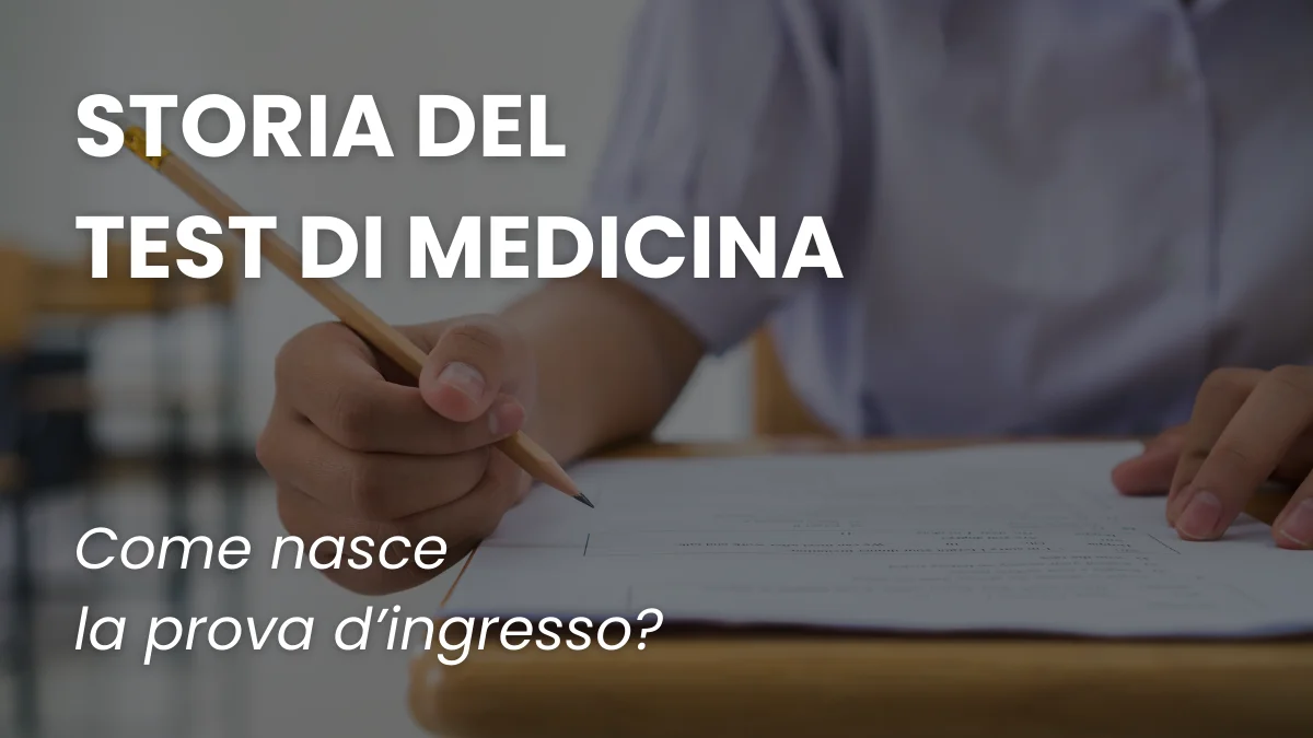 storia del test di medicina